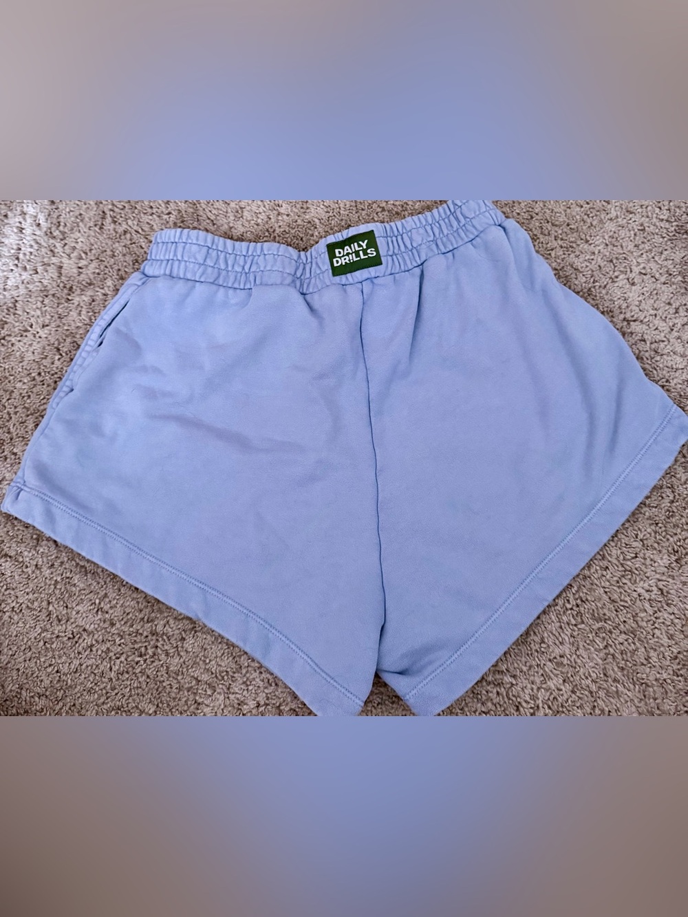 Daily Drills Super Shorts - Sunbleached Mist Sz M/L